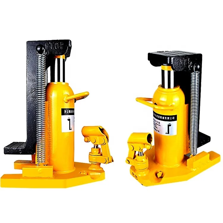 ith Best Price Industrial Toe Jack China Supplier3ton-30 Tons Hydraulic Toe Jack Two Feet Rail Fork Lifter w
