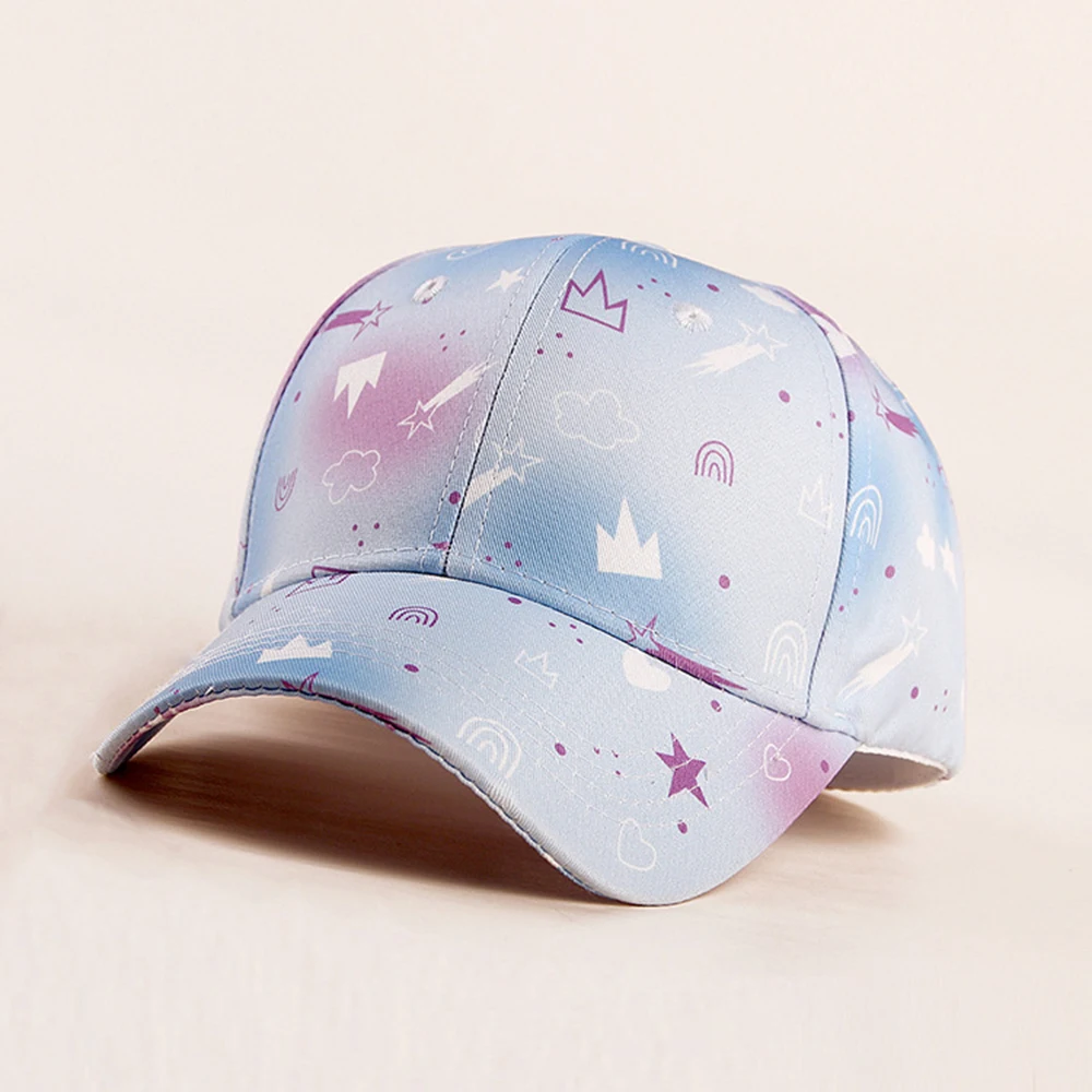 Tie-dye Print Baby Hat For Boys Girls Baseball Cap Spring Summer Toddler Kids Sun Hats Caps Holiday Party Caps 2-8Y