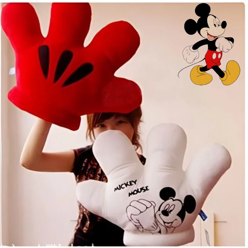

Cute Disney Mickey creative cartoon shape: fashionable, soft and comfortable, can be inserted in the doll cushion, glove pillow