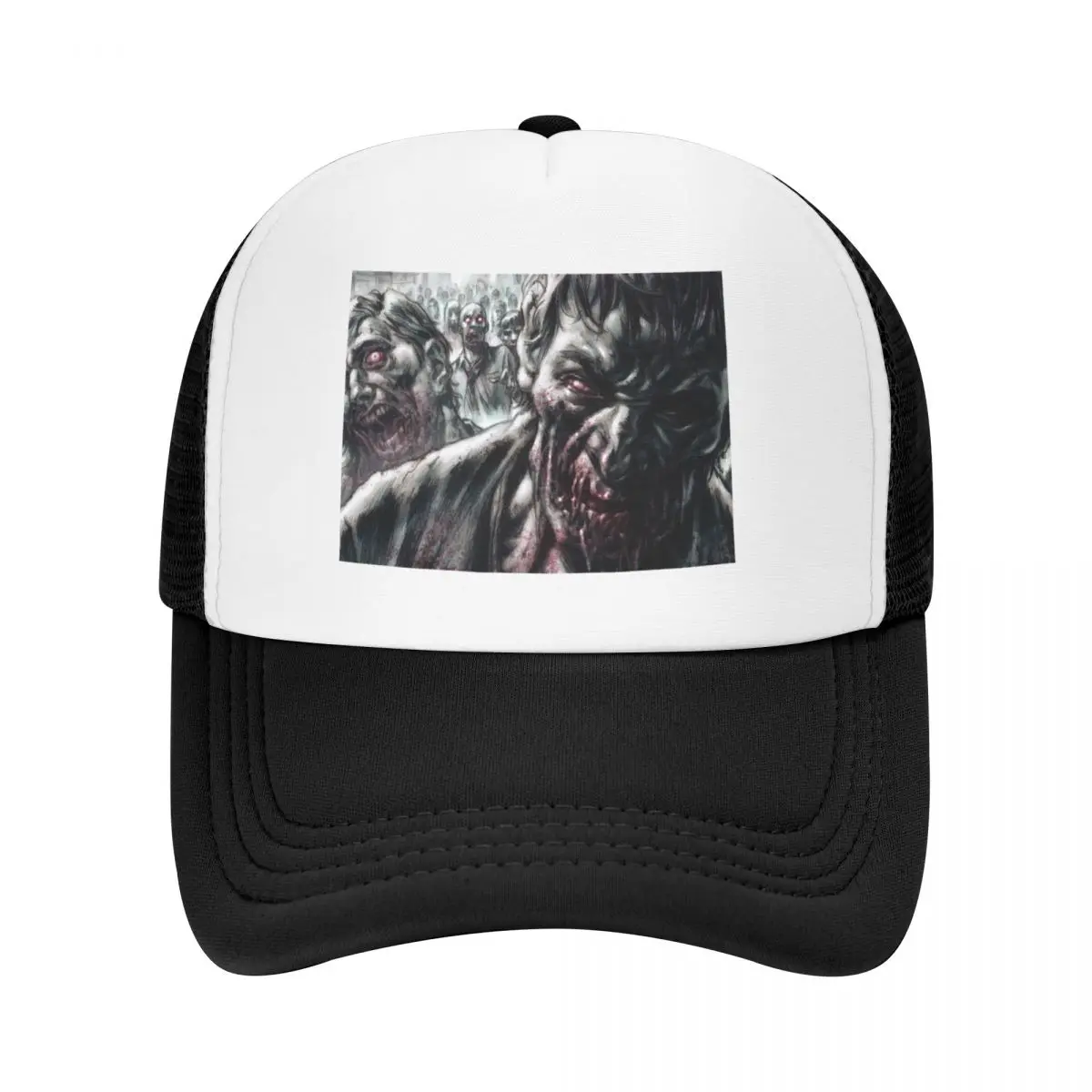 

Zombie Horde Baseball Cap black Dropshipping hiking hat Hats Woman Men's
