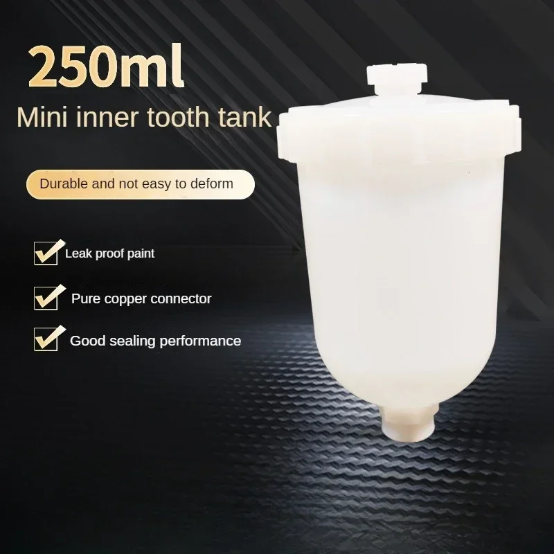 

Mini Inner Tooth M14*1.0mm Spray Gun Cup Paint Spray Gun Tank 400ml Cup Tank Hvlp/lvmp Spray Gun Cup