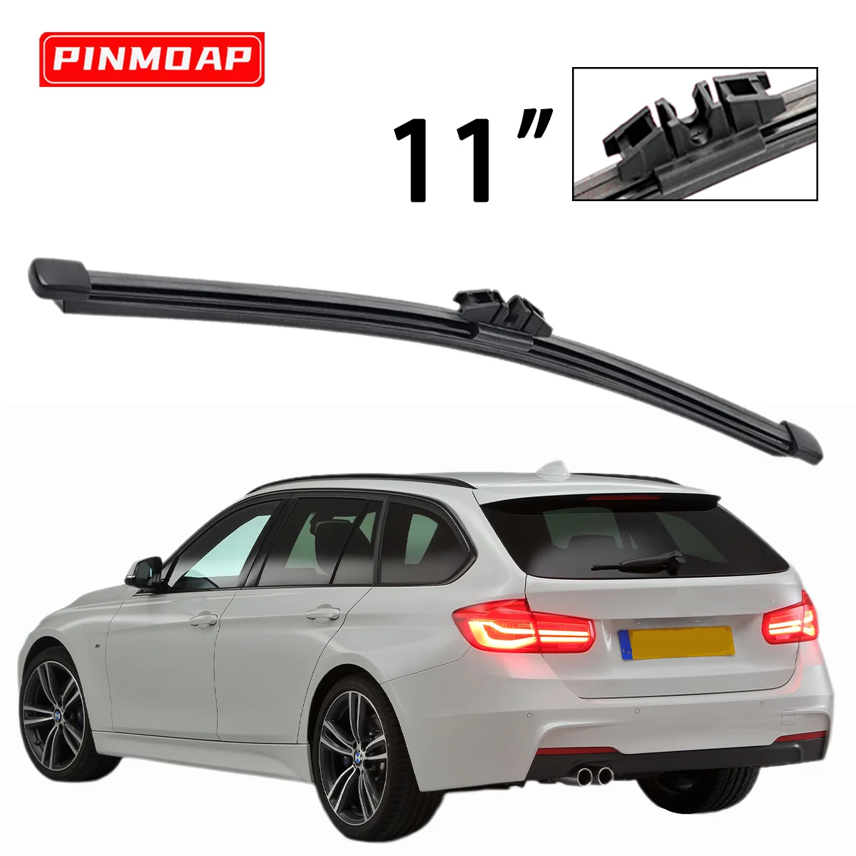 1PC 11 "Heckscheibenwischerblatt Für BMW 3er Touring Estate F31 2011-2019 Windschutzscheibe Windschutz Heckscheibenwischerblatt Autozubehör