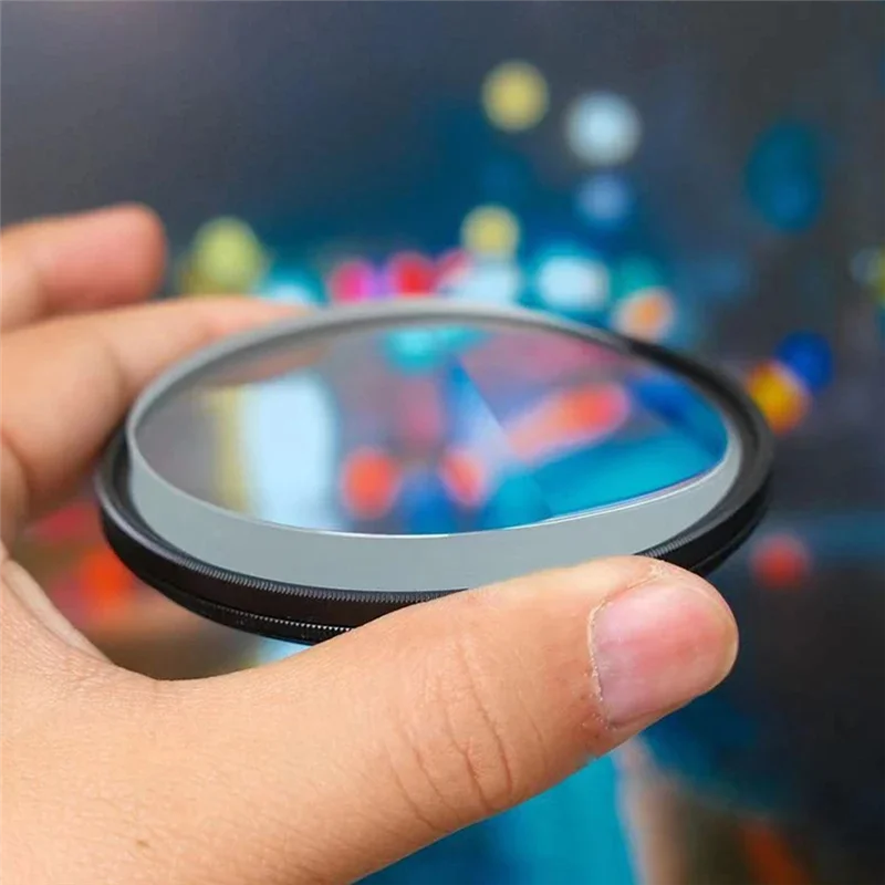 【Flash-Deal!】77Mm Glass Prism Lens Super Speed Effects Ghost Motion Blur UV Filter For Photography SLR Camera Lens Accessories