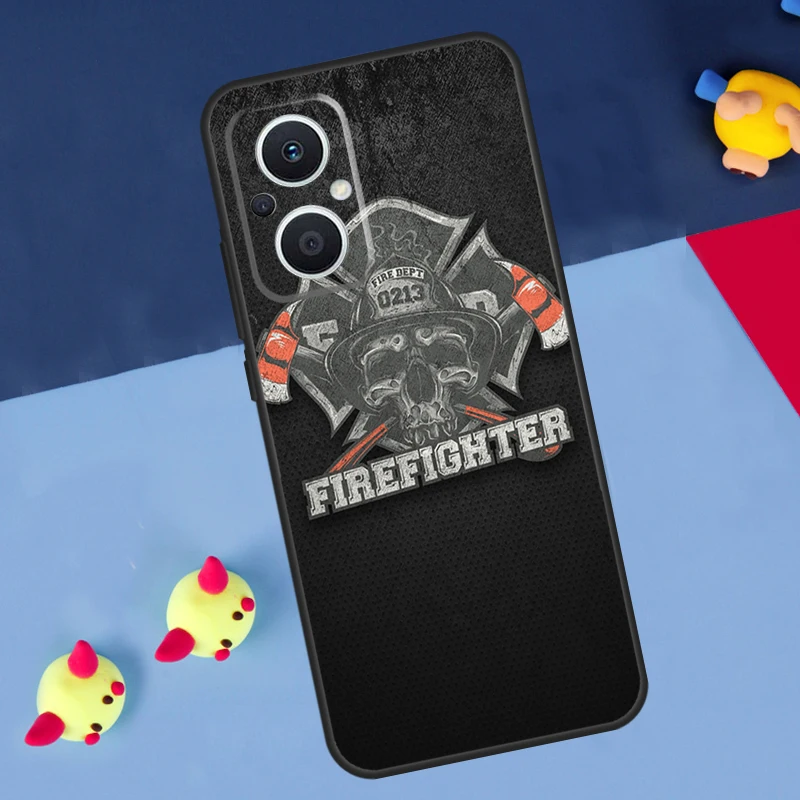 Firefighter Heroes Case For OPPO Reno 4Z 5Z 8T 8 10 Pro 4 5 6 7 Lite OPPO Find X6 Pro X3 X2 Neo X5 Lite Cover