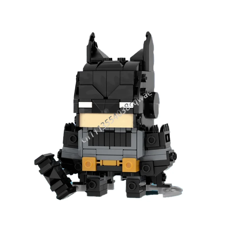 226PCS Dark Knight Brickheadz MOC Figure Building Blocks Model DIY Creative Assembly Educational Toy Collectible Special Gifts
