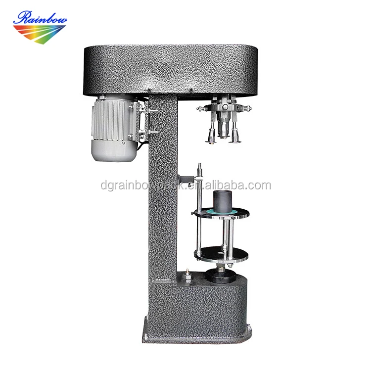 Semi-automatic Capper / Glass Bottle Screw Capping Machine