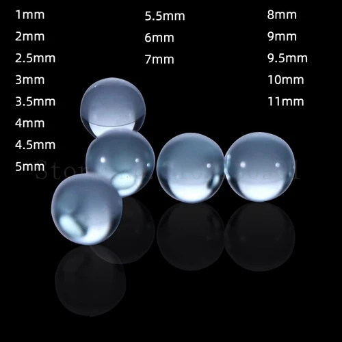 Imagen 2 del producto Bola de cuentas de ebullición de vidrio, 1000 piezas/2000 piezas, diámetro de alta precisión de 1mm-11mm, calentamiento líquido antisalpicaduras para experimentos de laboratorio