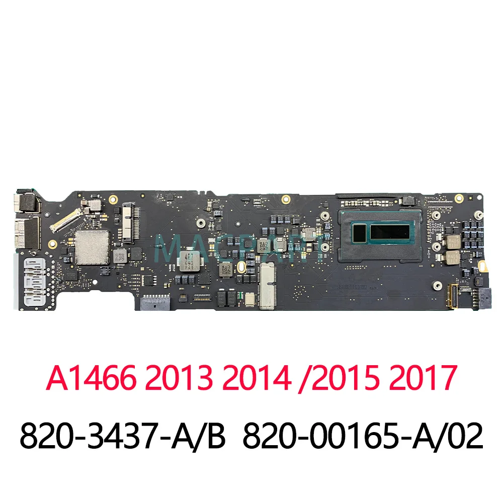 Original A1466 Motherboard For Macbook Air 13" A1369 A1466 I5 I7 Logic Board 4GB 8GB 2010 2011 2012 2013 2014 2015 2017 Years