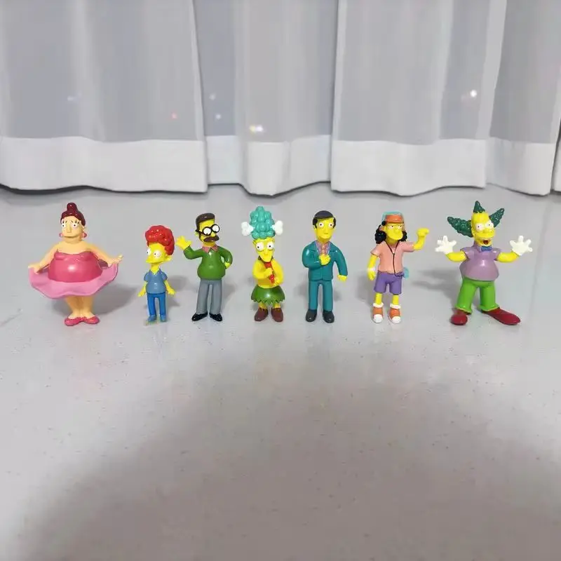 Anime Action Figures Xin Pusen Family Antique Toys Ornaments With Labels Complete Set Cute Cool Funny Desktop Decoration Gifts view 6