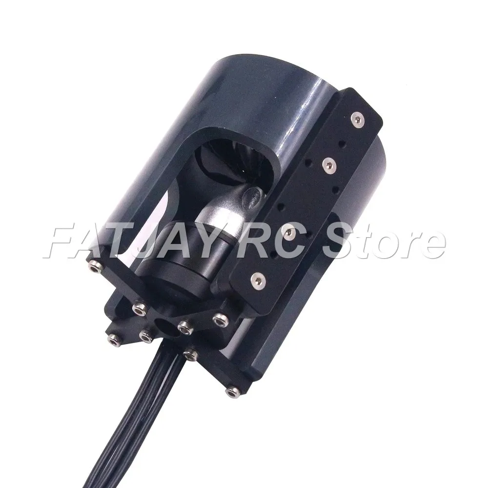 60mm Propeller Equipped FATJAY KYO-4T-PRO 5KG Thrust 24V Waterproof Brushless Motor Underwater Thruster for Fishing Boats