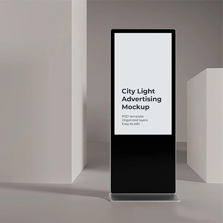 43 Inch Capacitive Touch Store Promotion Digital Signage Player Kiosk For Shopping Mall Advertising Animated Graphics Display