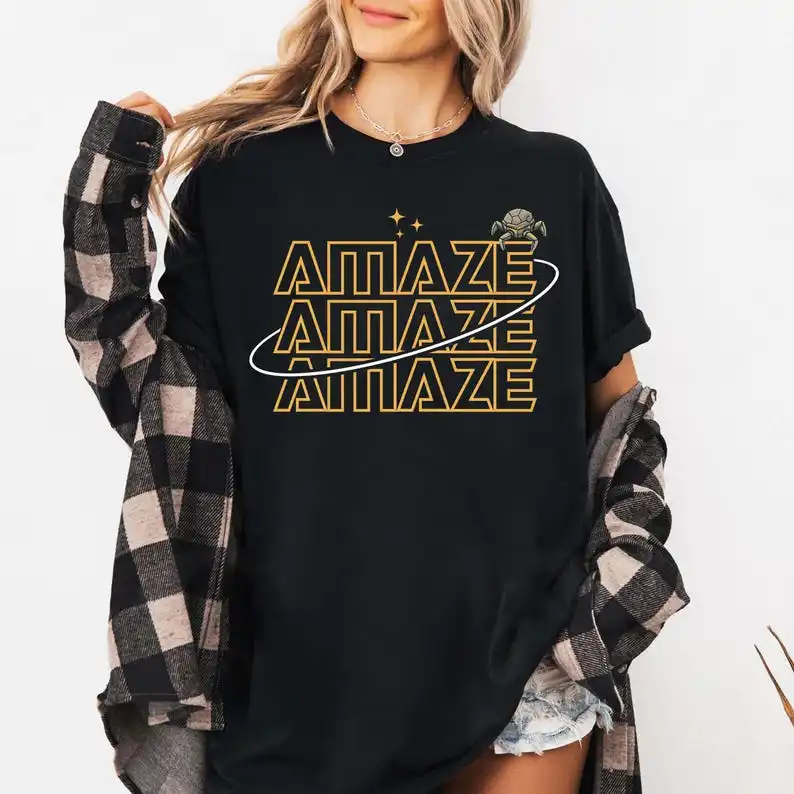 Amaze Rocky T-Shirt, Project Hail Mary Inspired Sci Fi Funny Gift T-shirt Tee Shirt Tshirt