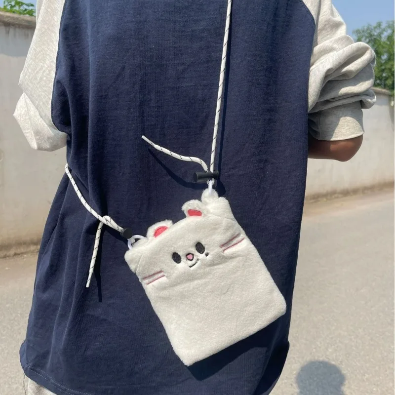 SKZOO Stray Children\'s Fashion Cute Design Fashion Waist Bag, Men\'s and Women\'s Lightweight Mobile Phone Bag