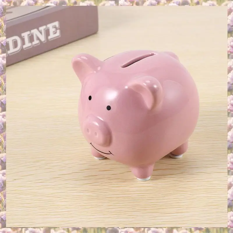 -FTGT Piggy Banks للأطفال، مادة، خنزير لطيف للديكور، هدية حضانة الأطفال