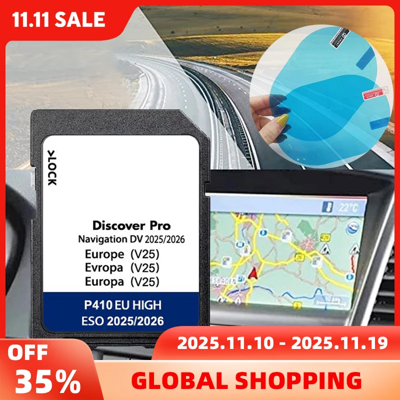 

DV V25 Version 2025-2026 Navigation Unit Discover Pro MIB1 MIB2 Media for VW e-Golf Touran Tiguan Vehicle SD Card 64GB