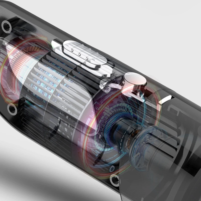 مكنسة كهربائية للسيارة 120 وات 12 فولت شفط للسيارة مكنسة كهربائية رطبة وجافة ذات الاستخدام المزدوج مكنسة كهربائية محمولة باليد للسيارة BlackN02R