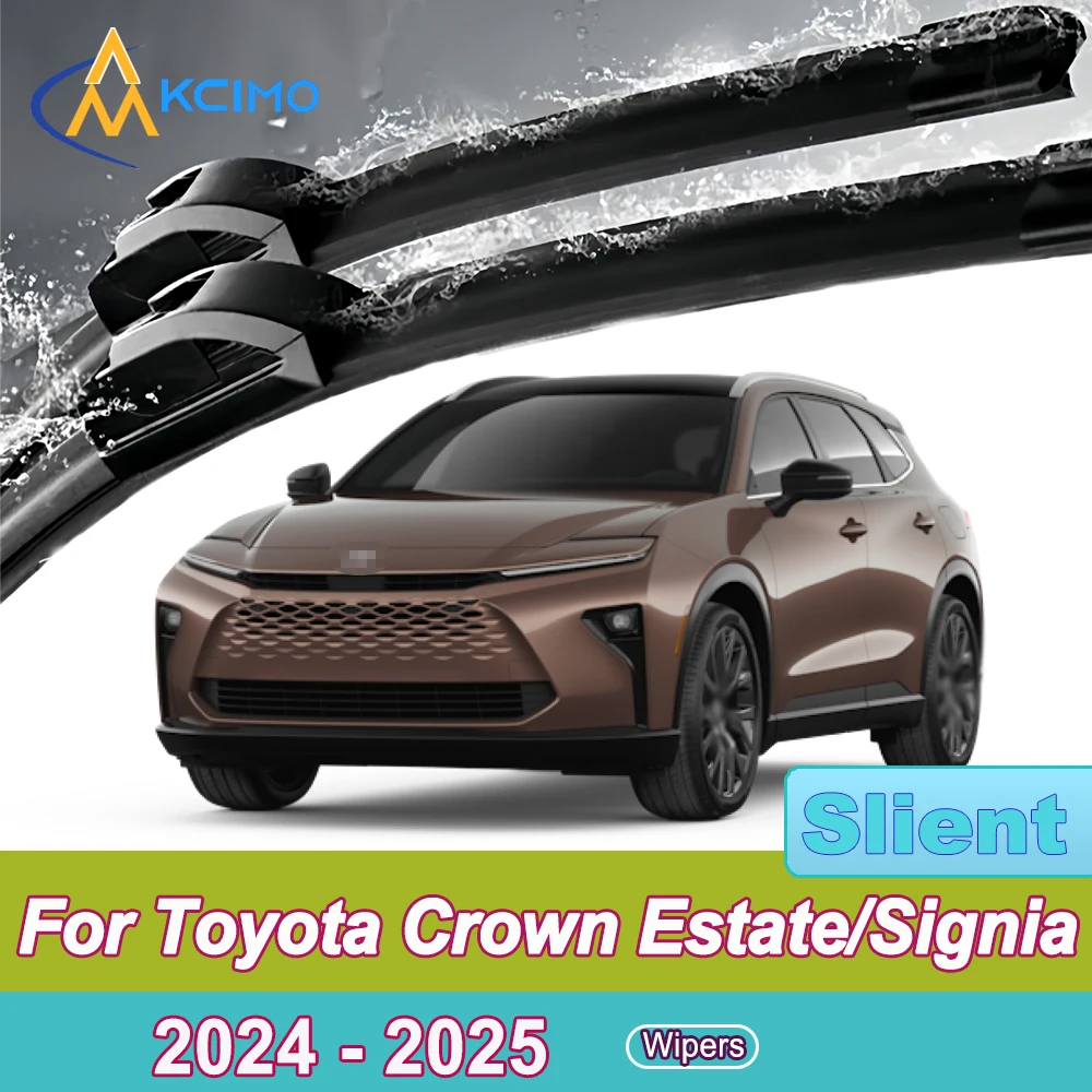 

Silent Beam Wiper Blades For Toyota Crown Estate Signia S238 2024-2025 Noise-Free Windshield Wipers High-Performance