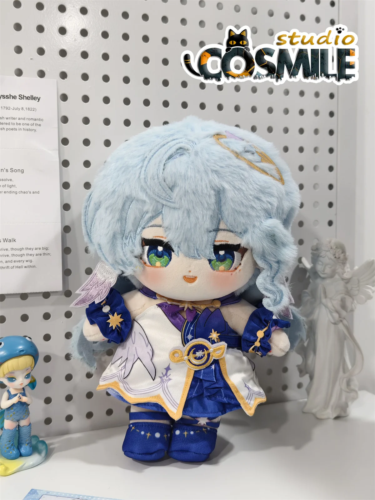 Robin Honkai: Star Rail ロビン 로빈 Stuffed Plushie 20cm Plush Doll Body Clothes Skeleton Costume Gift KM