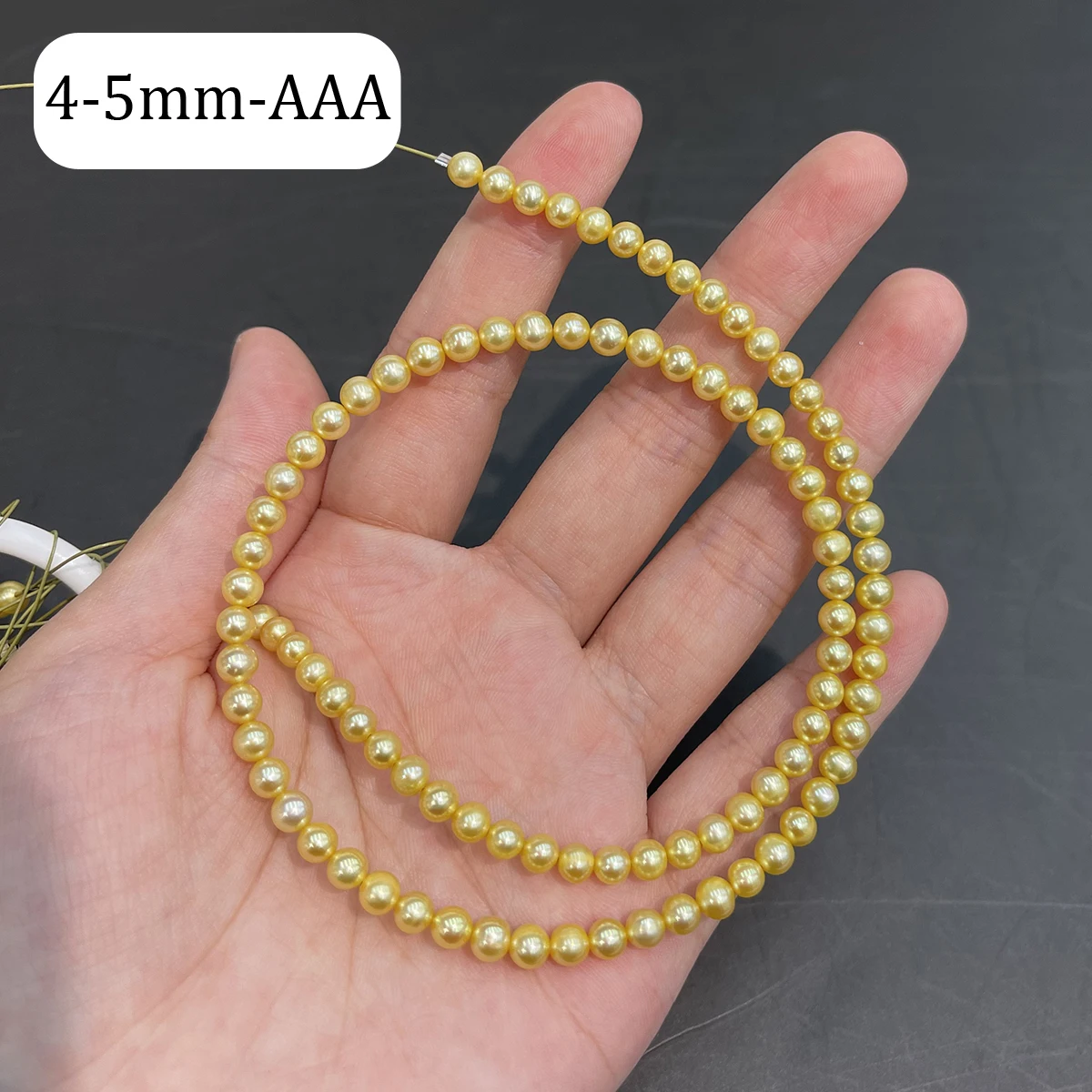 AAA 2-3mm High Quality Near-round Beads Exquisite Natural Freshwater Pearls for Jewelry Making DIY Necklace Bracelet Accessories