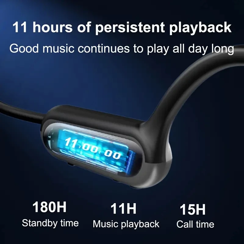 Xiaomi Mijia-auriculares inalámbricos de conducción ósea, cascos deportivos con Bluetooth 5,3, resistentes al agua, con gancho para la oreja, para correr y conducir