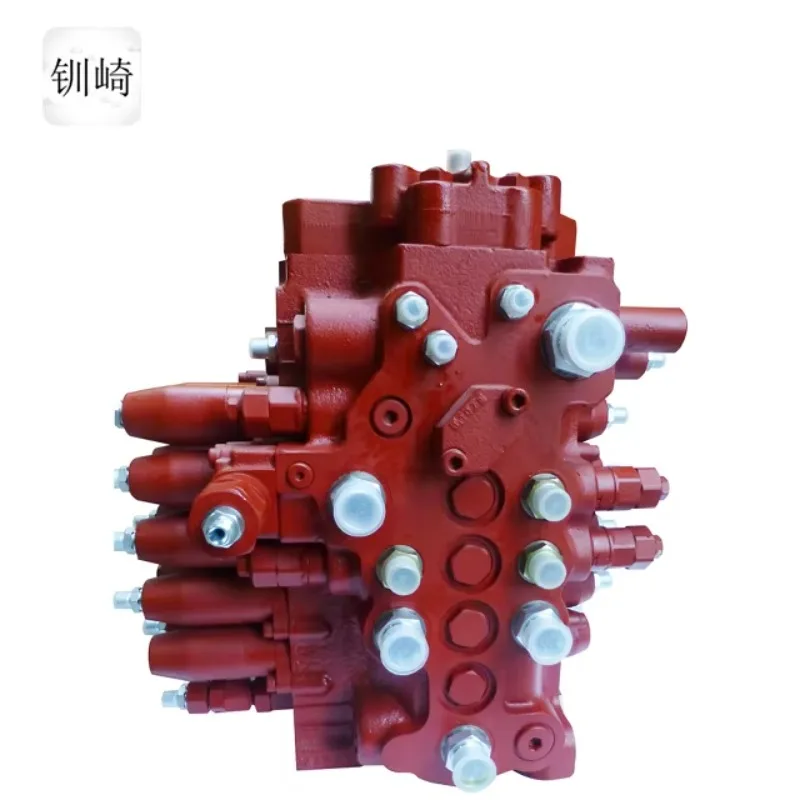 SK135-6 SY135 Excavator Hydraulic Main Control Valve For Construction Machinery Retail Stores And Machinery Repair Shops