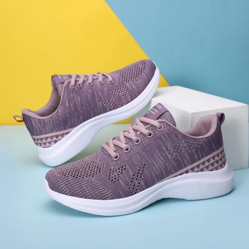 

2024 Summer New Trendy Running Shoes for Women Comfortable Girls Athletic Training Sneakers Lightweight Lady Jogging Run Shoes