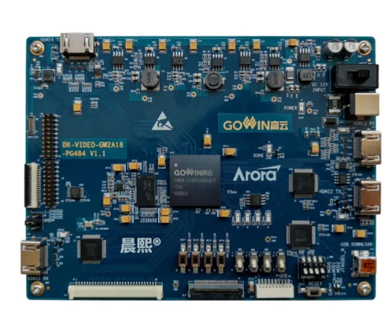 DK_VIDEO_GW2A-LV18PG484C8I7_V1.2 FPGA DK-VIDEO-GW2A-LV18PG484C8I7-V1.2 GOWIN development board