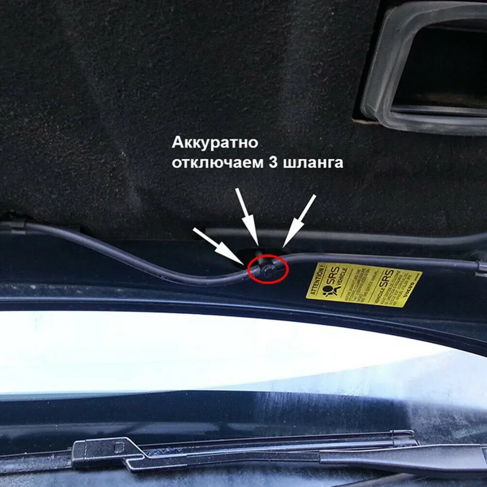 2Pcs Windscreen Valve For Volvo For C30 C70 S40 S60 S80 V50 V70 XC60 With Reference Numbers 9178895 9178897 31391513 view 2