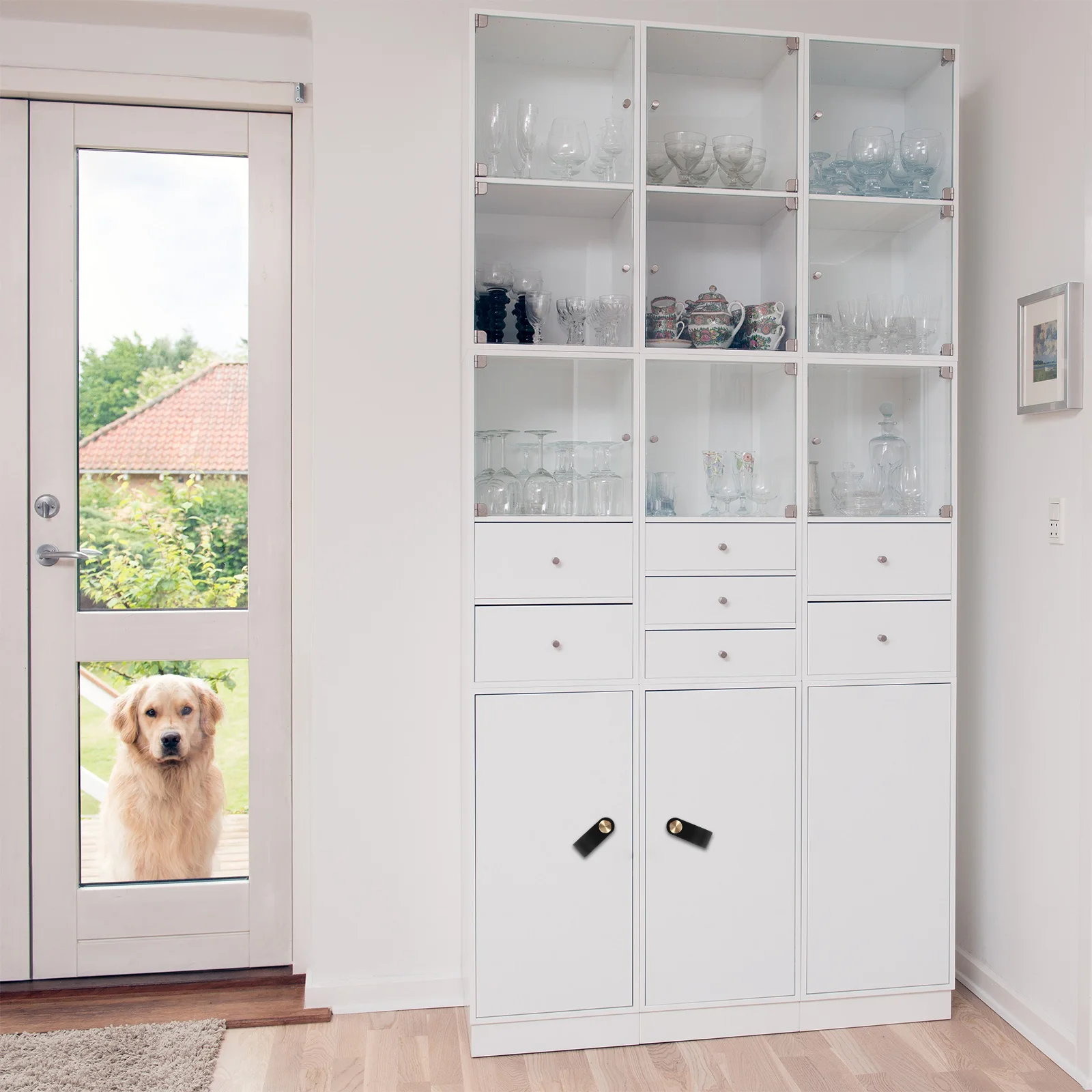 

2 pcs Drawer Pulls Cabinet Furniture Handles Wardrobe Knobs For Glass Doors Windows Drawers Cabinets Hardware