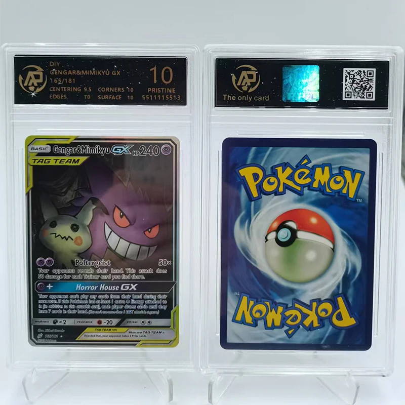 البوكيمون أنيمي بطاقة مخزن جديد PSA تتدرج سلسلة بطاقات Gengar Espeon Ho-Oh Charizard بطاقات البوكيمون لتقوم بها بنفسك بطاقة تصنيف سلسلة البوكيمون
