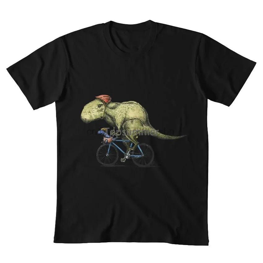 T-Rex Bikers T Shirt T Rex Tyrannosaurus Rex Dinosaur Bike Bicycle Family Mom Dad Baby Cyclist T-Shirt