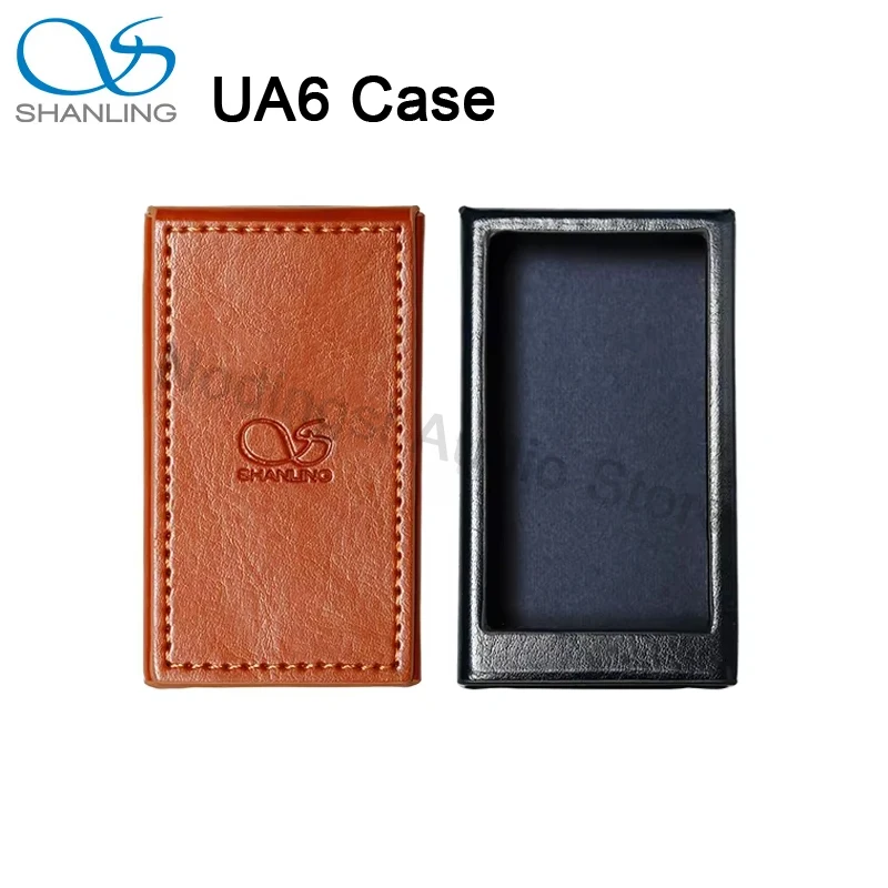 

SHANLING Leather Case for UA6 Protable USB DAC AMP Decoder Protective Leather Case UA6 Headphone Amplifier Decoder Leather Case