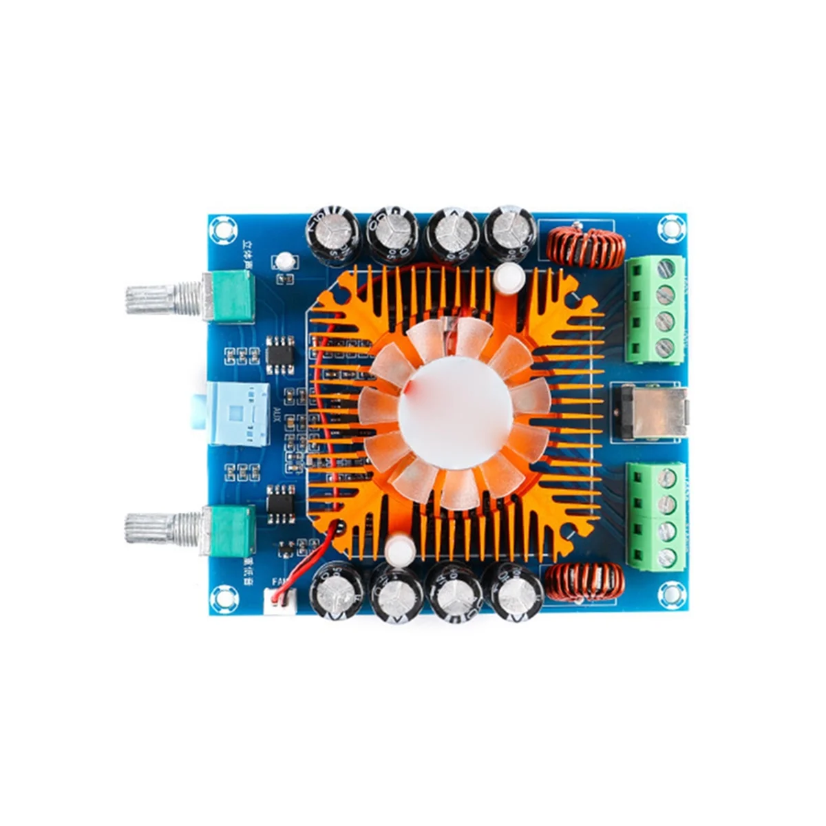 XH-A372 TDA7850 Digital Power Amplifier Board Automotive Grade 4x50W High Power Four-Channel Audio Amplifier