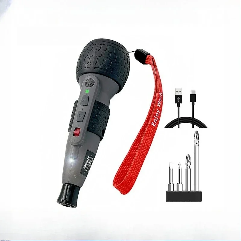 

Electric screwdriver Mini screw batch Household small handheld rechargeable lithium battery Multifunctional electric drill