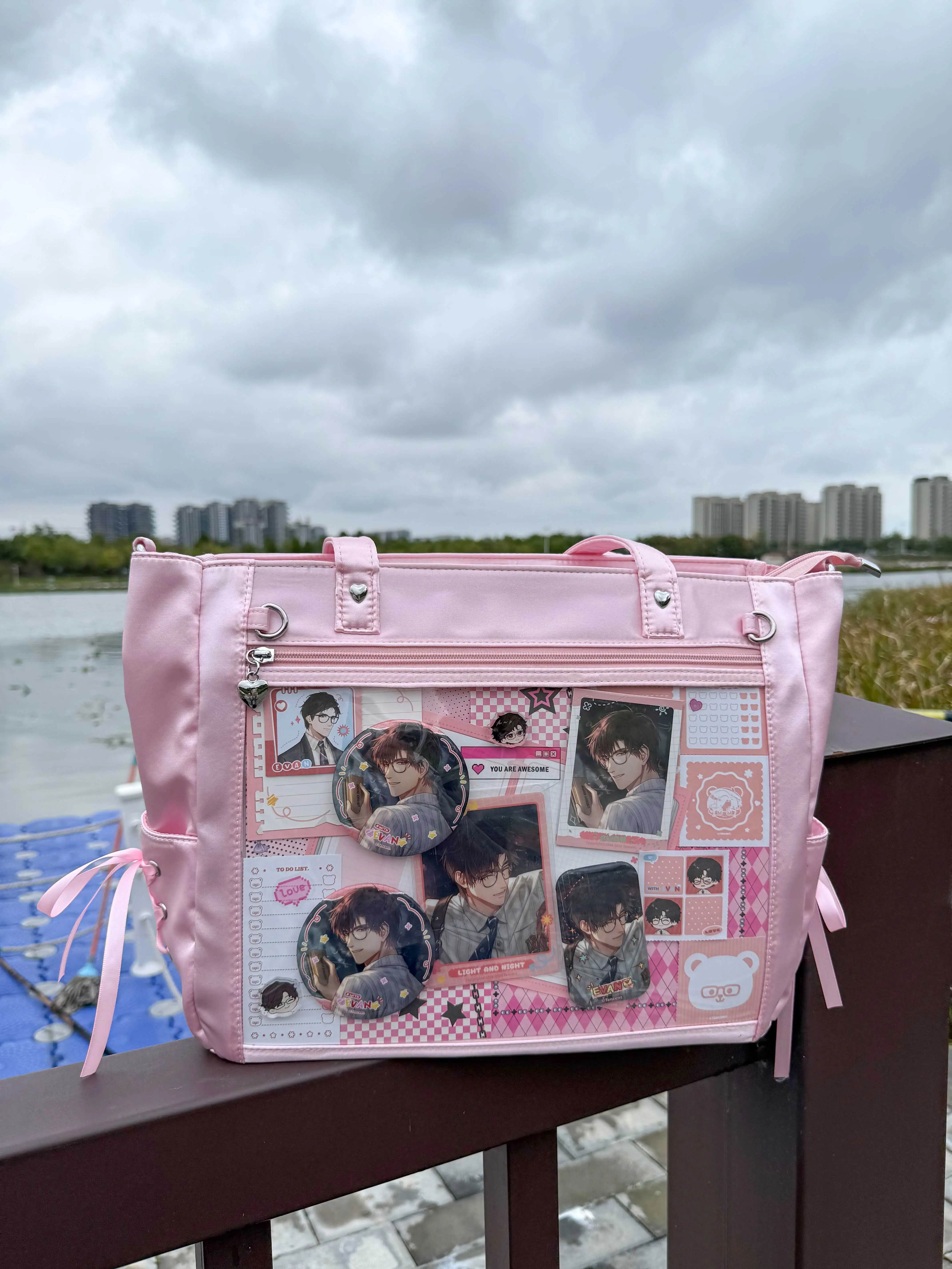 

Ita Tote Bag Japanese Style One shoulder large capacity Ita bags Student JK Crossbody Bag