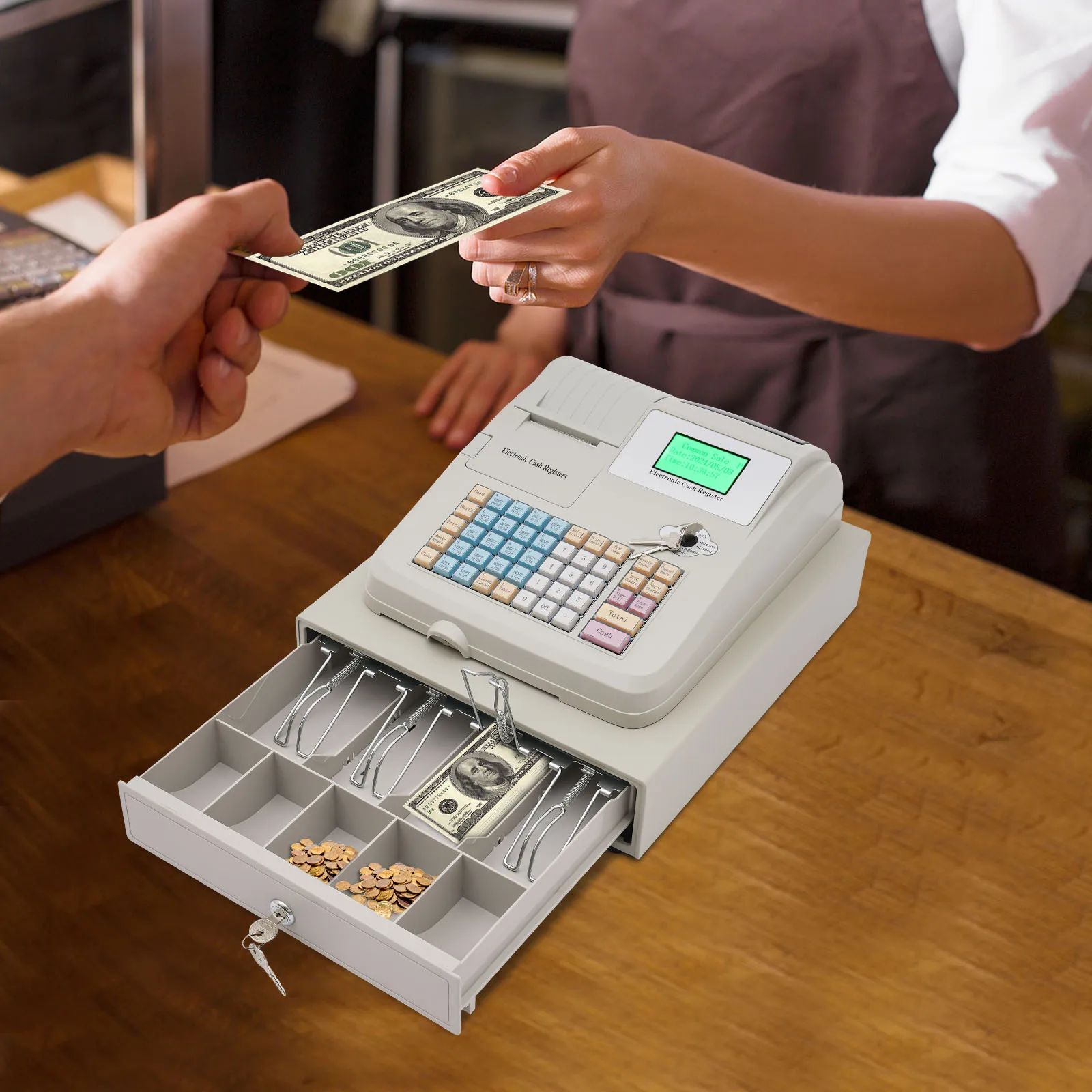 Electronic Cash Register High-quality POS Casher Thermal Printing Cash Register Printing Head Cash Thermal Printing Head