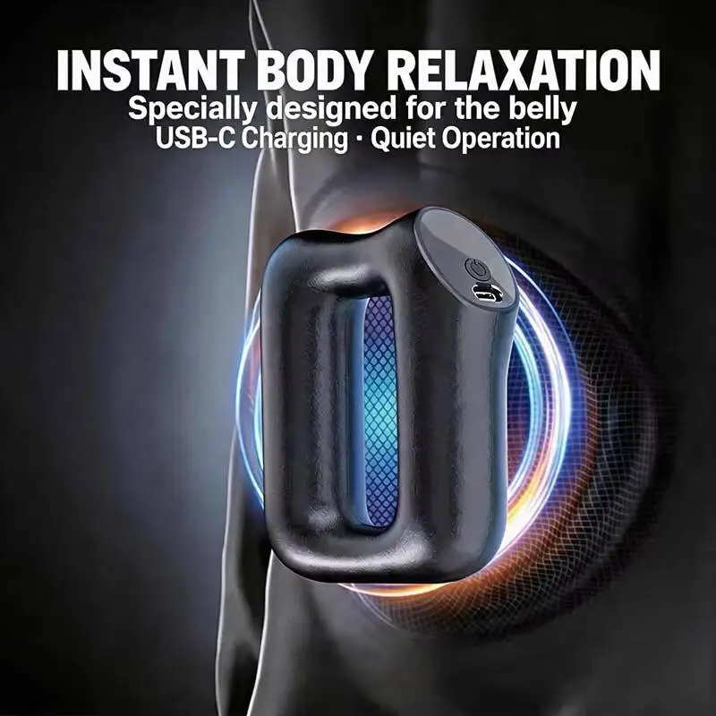 Rolling percussion massager Fascia Ring Belt leg WAIST Abdomen MASSAGE Kneading Weight Loss BodyShaping HIGH FREQUENCY VIBRATION