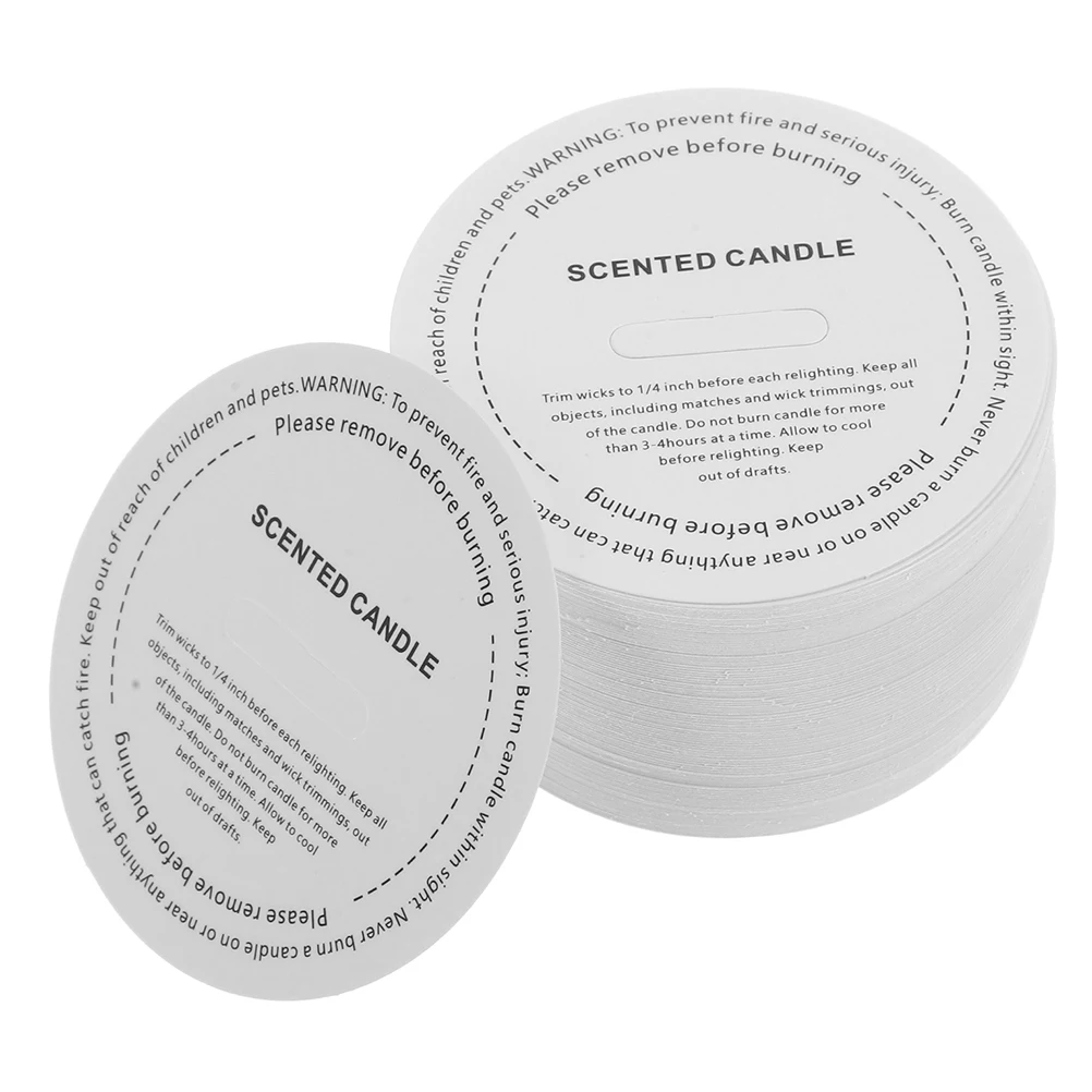 50 Pcs Dust Cover Protectors Lid Toppers Hat Drip White Cardboard Craft Decoration