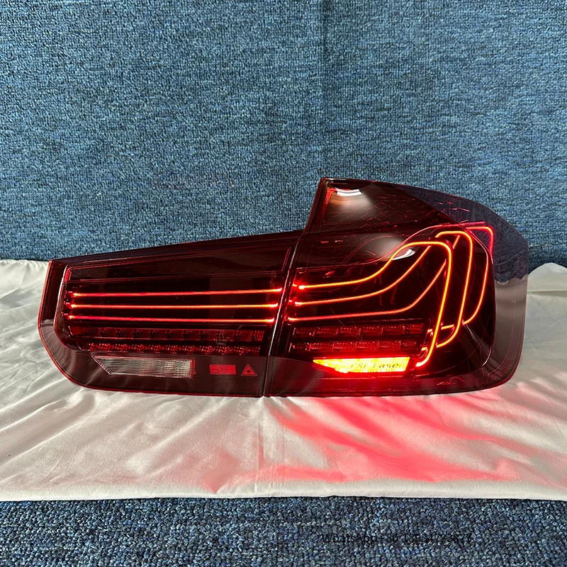 

J ONE LED Rear Lamp CSL Tail Lights for BMW 3 Series M3 F30 F80 2012-2019 Taillight for Car Upgraded Plug and Play