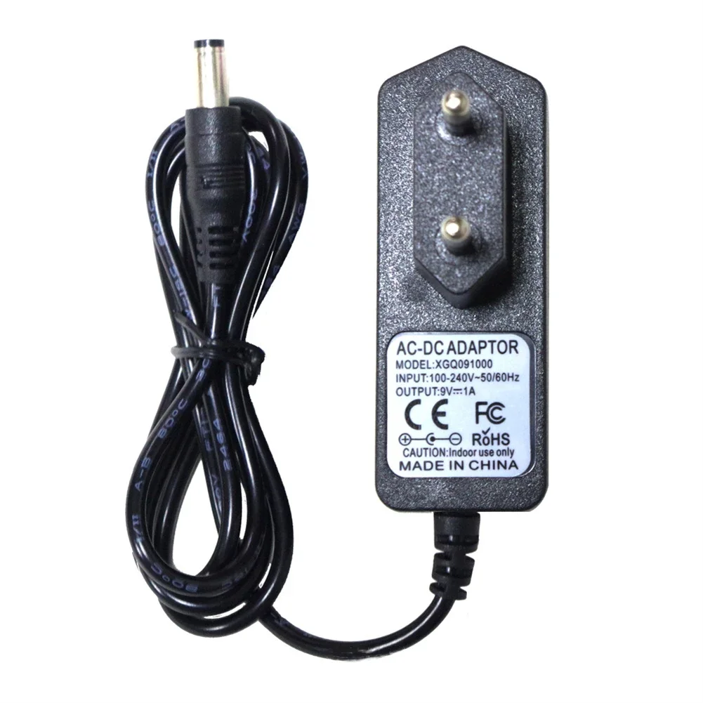 DC 9V 1A Guitar Pedal Power Supply Adapter AC 100-240V Black Musical Instrument Guitar Parts For Effect Pedal US/UK/AU/EU Plug