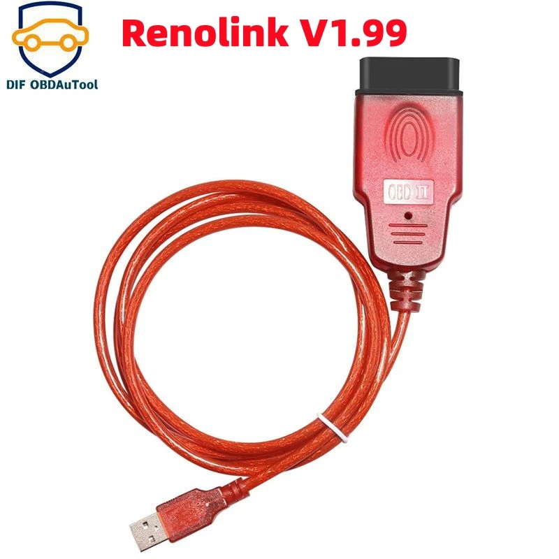 

For Renault Renolink V1.99 ECU Programmer Resetting Key Coding UCH Matching Dashboard Coding ECU Resetting Functions