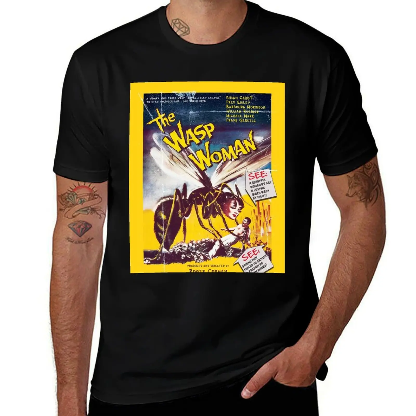 Revenge of the Wasp Woman T-Shirt Festival Casual Short Sleeve T-Shirt