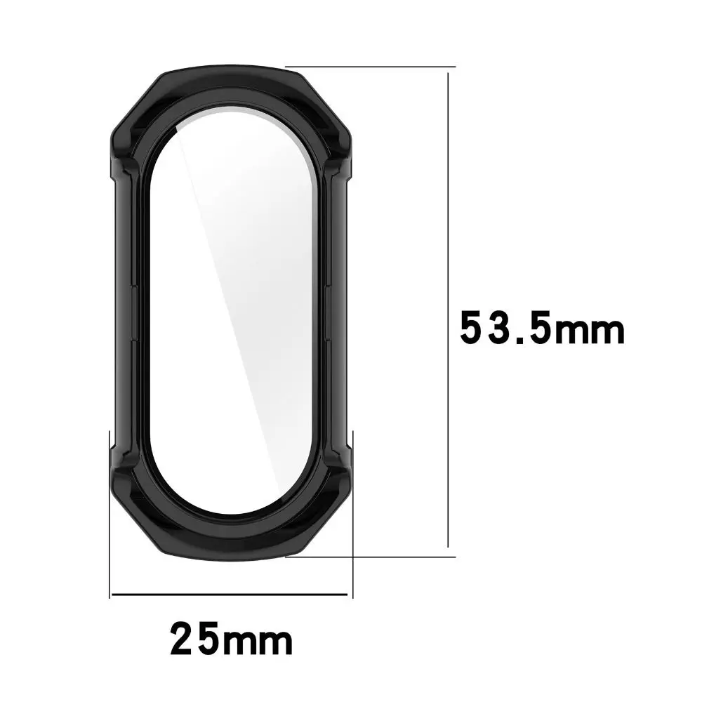 New Protective Shell Case Screen Protector PC Shell Tempered Cover For Xiaomi Band 8