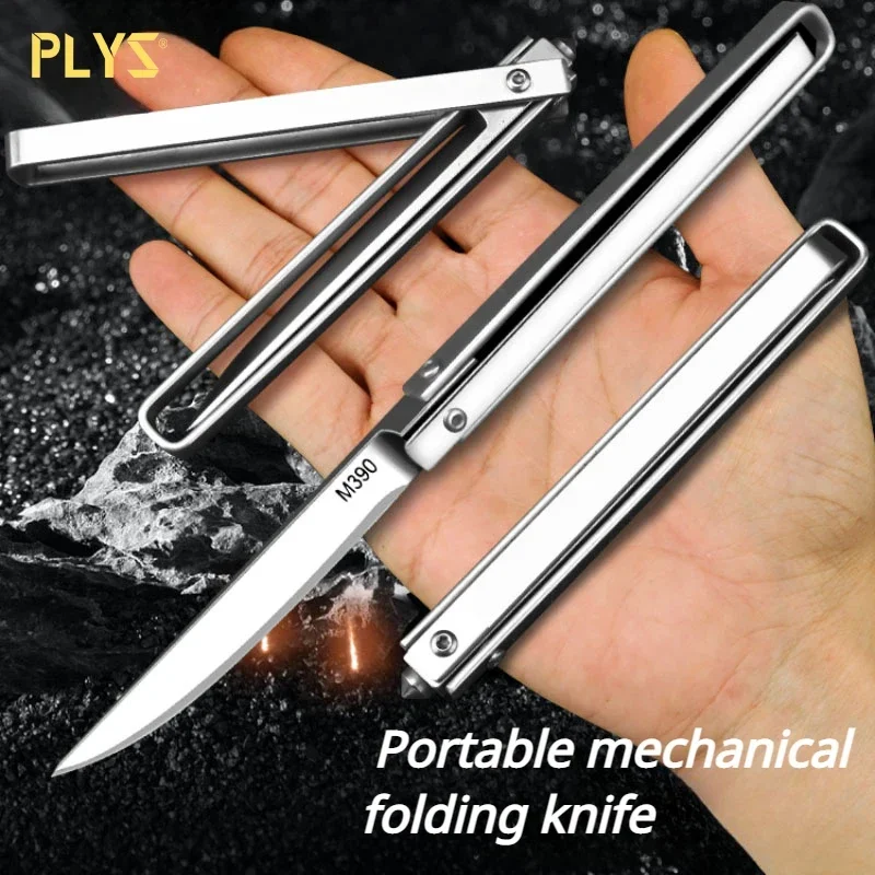 

PLYS mechanical folding knife, household fruit knife, outdoor high hardness portable small knife