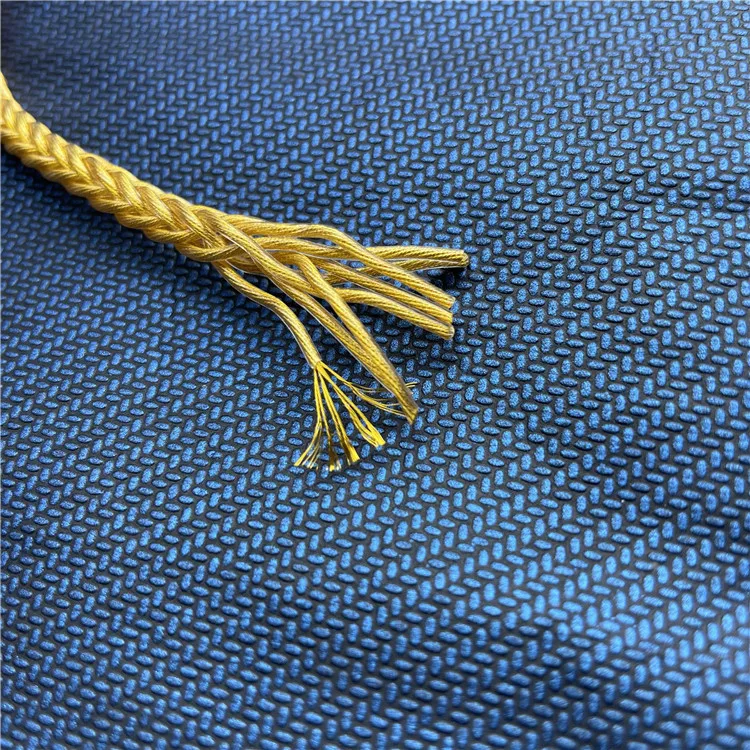 7N Đơn Tinh Thể Đồng Bạc Dây Đồng 8 Dây Bện 392 Core OD: 5.5MM