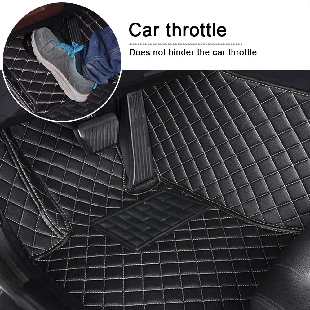 5D 7D Leather Car M… - image