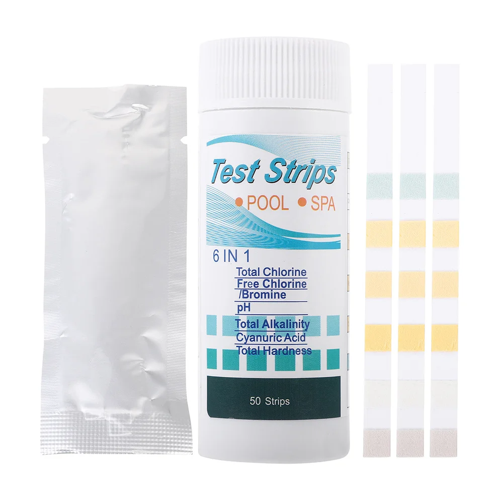 

100pcs Test Paper For Pool Water Quality Testing Ph Strips Spa Aquarium Pond Hot Tub Swimming Detection Tool Instrument Meter
