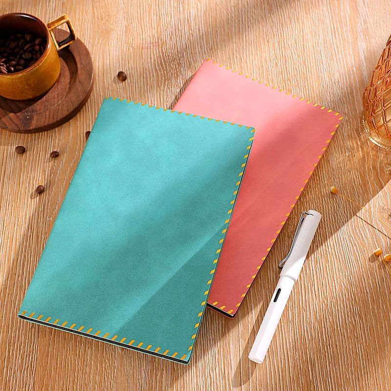 A5 Notebook 200 Pages Writing Note Notepad Agenda Kawaii Writing Paper For Students School Office Educational Notebook Supplies