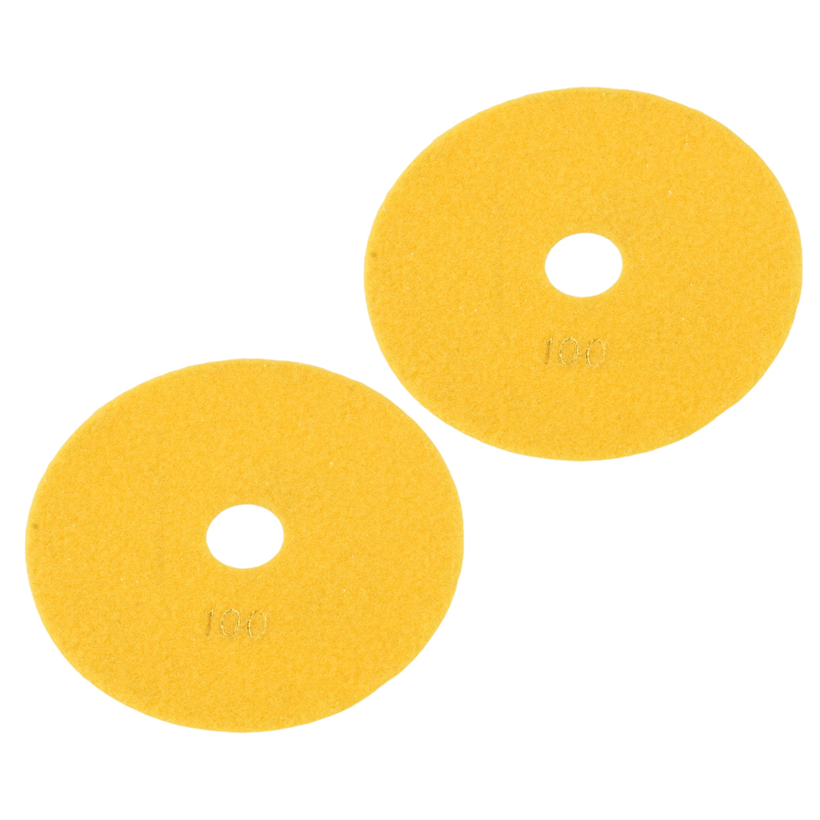 Dry/Wet Polishing For Pads 6 Inch for Granite 2 Pack with Grit Selection 30# 50# 100# for Efficient Stone Polishing