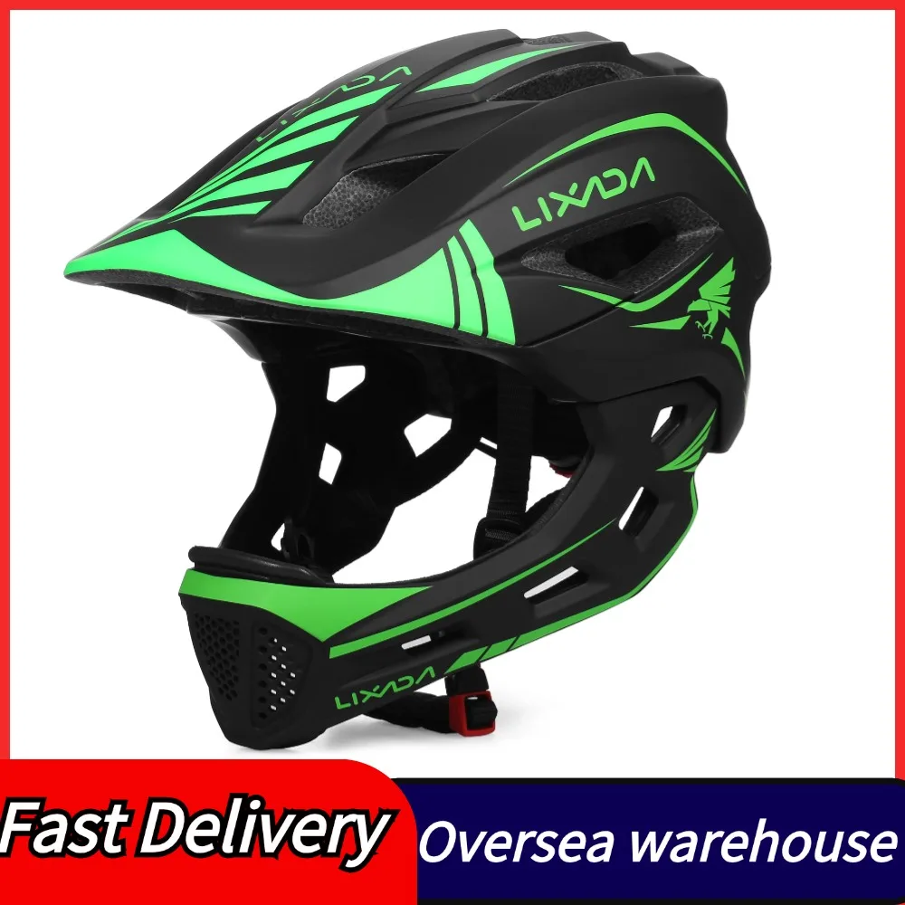 Lixada Kinder 2-in-1 abnehmbarer Integralhelm Kinder Sport Sicherheit Fahrradhelm Schutzausrüstung